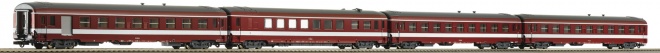 Set of 4 passenger cars of La Capitole train (Set 2)<br /><a href='images/pictures/Roco/Roco-74110.jpg' target='_blank'>Full size image</a>